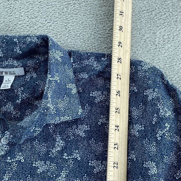 Bar III Slim Fit Stretch Mens Organic Cotton Long Button-Up Shirt Size L 2003 - Picture 5 of 8